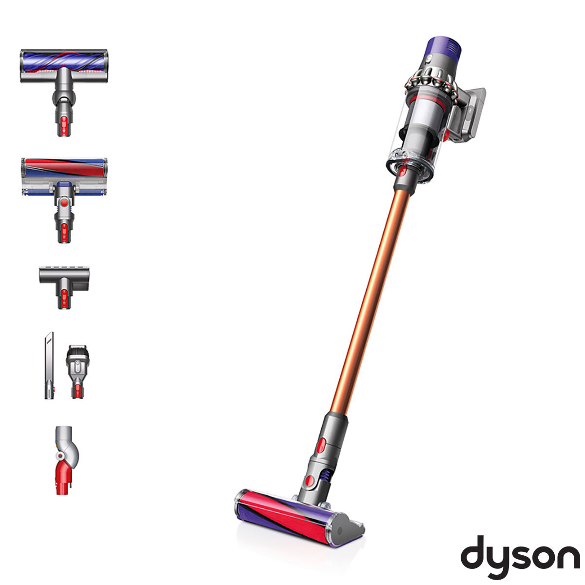 (image for) Dyson V10 Absolute Cordless Vacuum Cleaner Nickel Copper