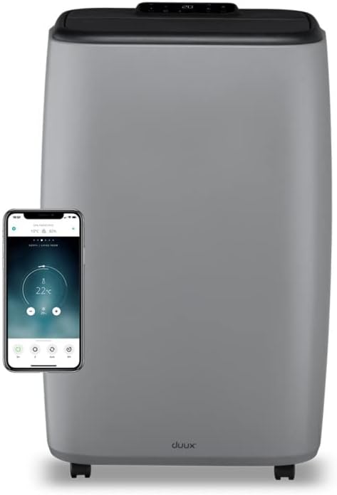(image for) Duux DXMA22UK North Smart 9K Air Conditioner Heater Dehumidifier Grey