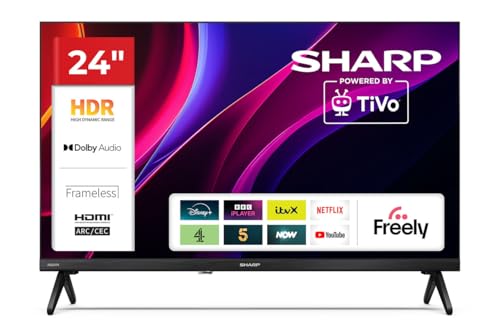 (image for) Sharp C24HE2245KB LED TV 24" Smart Freely Bluetooth HDMI