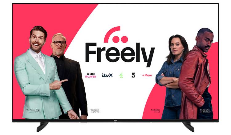 (image for) Bush 50QT24SB QLED TV 50" Smart 4K UHD HDR USB HDMI WiFi