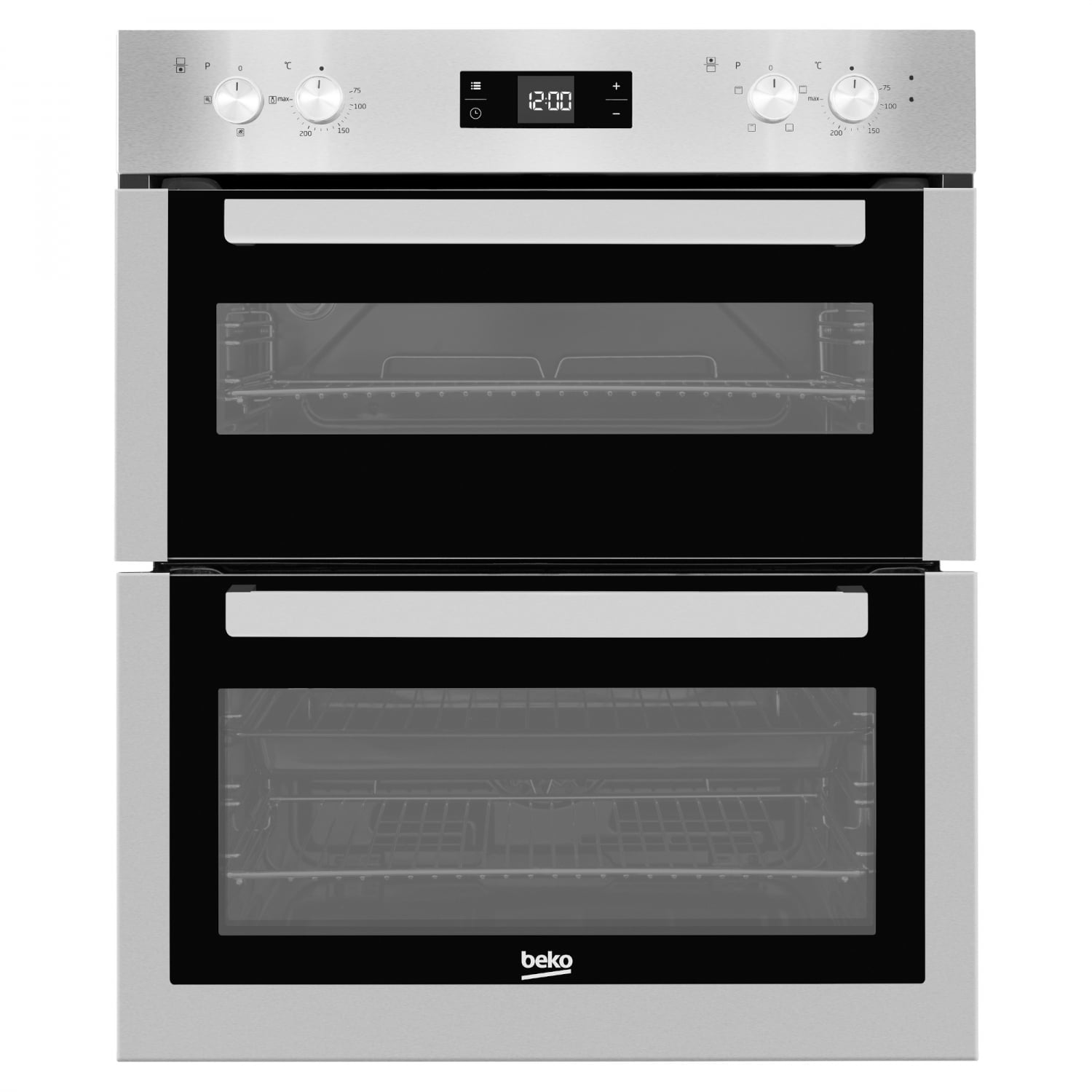 (image for) Beko BBTF26300X Built Under Electric Double Oven Stainless Steel