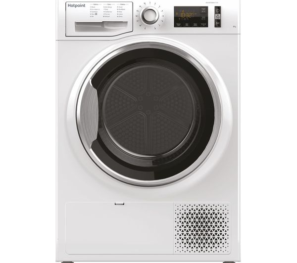 (image for) Hotpoint NTM1182XBUK 8kg Heat Pump Tumble Dryer White