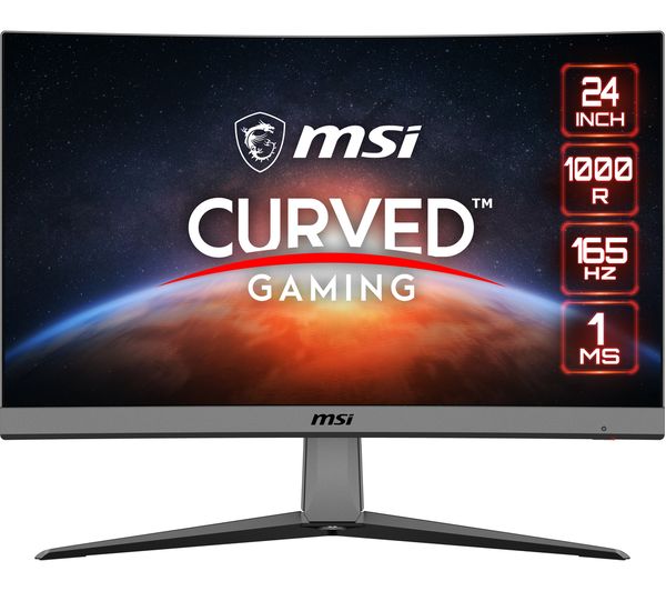 (image for) MSI MAG242C Full HD 24" Curved VA Gaming Monitor Black