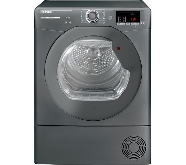 (image for) Hoover HLEC9DRGR WiFi Enabled 9kg Condenser Tumble Dryer