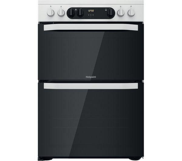 (image for) Hotpoint HDM67V9CMW Multiflow 60cm Electric Ceramic Cooker White