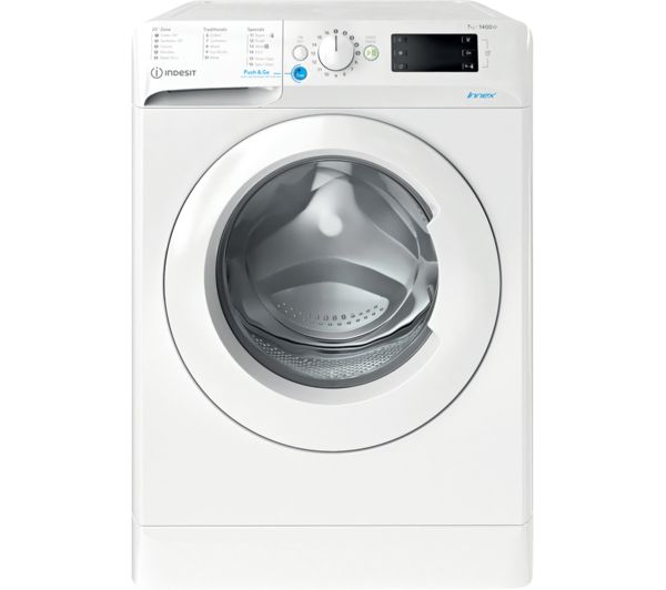 (image for) Indesit BWE91684XWUKN Washing Machine White 9kg 1600 Spin