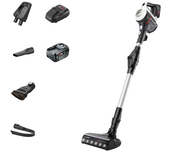 (image for) Bosch BCS712GB Auto Detect Cordless Vacuum Cleaner White Black
