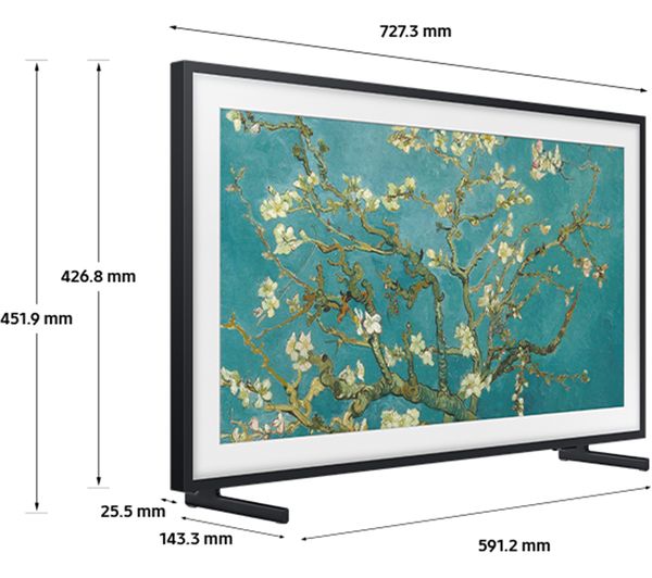 (image for) Samsung QE32LS03CB QLED TV 32" Smart Full HD HDR Bixby Alexa USB