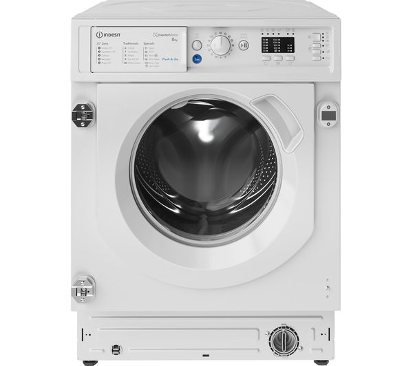 (image for) Indesit BIWMIL81485UK Integrated 8kg 1400 Spin Washing Machine