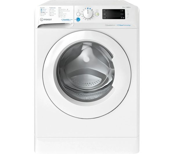 (image for) Indesit BWE111496XWVUK Washing Machine White 11kg 1400 Spin