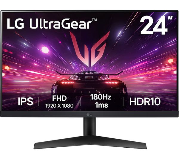 (image for) LG 24GS60F LCD Gaming Monitor Black Full HD 24" Rapid IPS