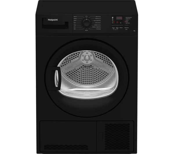 (image for) Hotpoint CHDC92BBGDUK Tumble Dryer Black 9kg Condenser