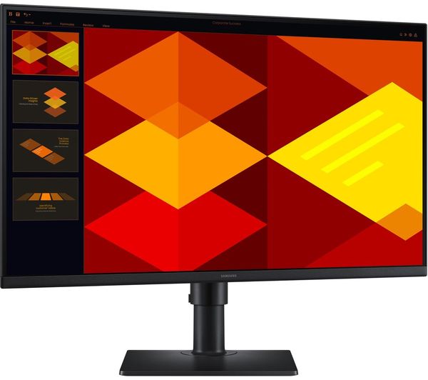 (image for) Samsung LS24D400GAU LCD Monitor 24" Black S4 Full HD IPS