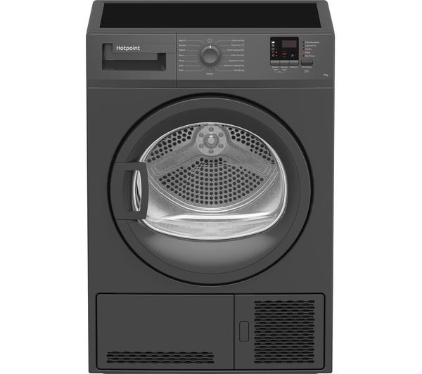 (image for) Hotpoint CHDC92GGGDUK 9kg Condenser Tumble Dryer Graphite