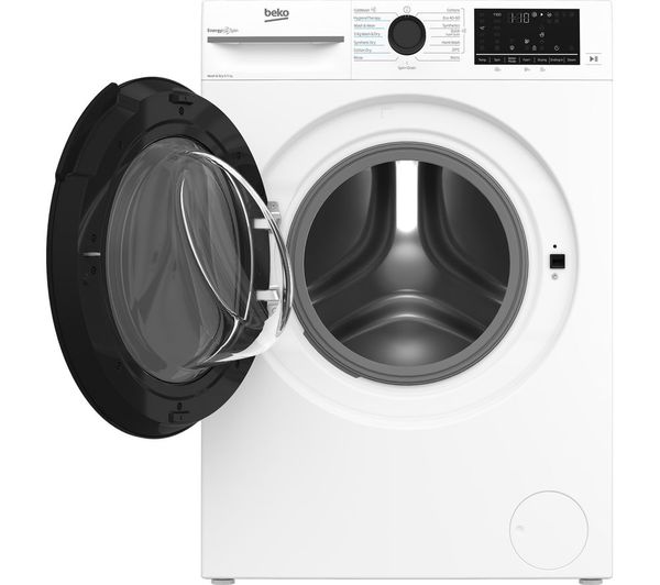 (image for) Beko BM3DT68342W Pro 8kg Washer Dryer White Steam Cure