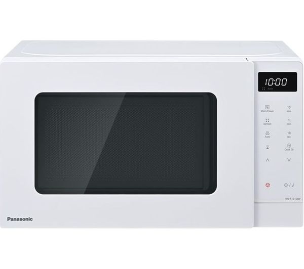 (image for) Panasonic NNST21QWBPQ Compact Solo Microwave White 20 Litres