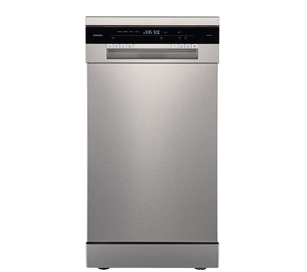 (image for) Kenwwod KDW45X25 Slimline Dishwasher Stainless Steel
