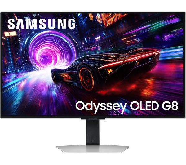 (image for) Samsung LS32FG816SU Gaming Monitor 32" OLED Silver 4K Ultra HD Smart HDMI