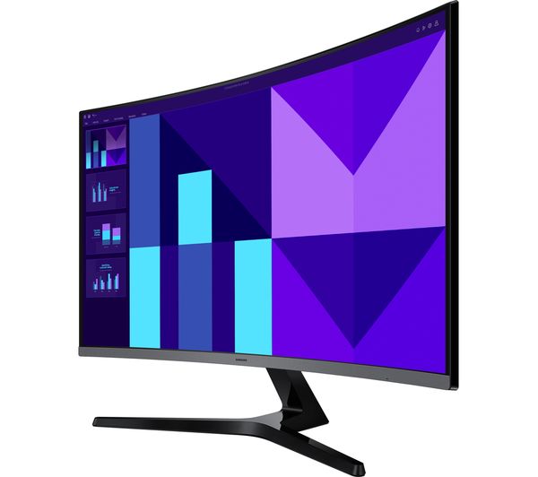 (image for) Samsung LS32D396GAU LCD Monitor Black Full HD 32" Curved VA