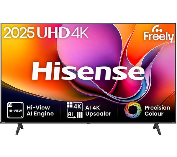 (image for) Hisense 65A6QTUK LED TV 65" 4K HDR Smart Bluetooth WiFi USB