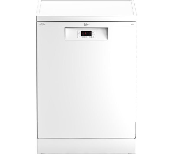 (image for) Beko BDFN15330W Pro Full Size Dishwasher White 13 Place Settings