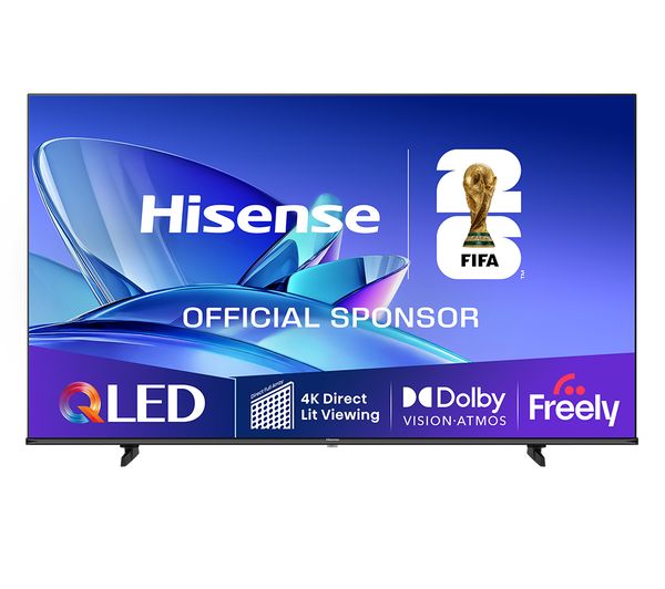 (image for) Hisense 50E7QTUK QLED TV 50" 4K Smart AI Freely HDMI USB