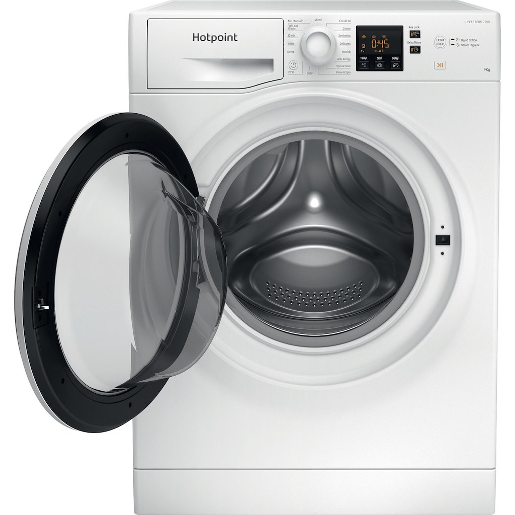(image for) Hotpoint NSWF946WUK 9kg 1400 Spin Washing Machine White