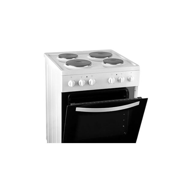 (image for) SIA ESXB60W Electric Cooker White 60Cm 4 Zone Plate