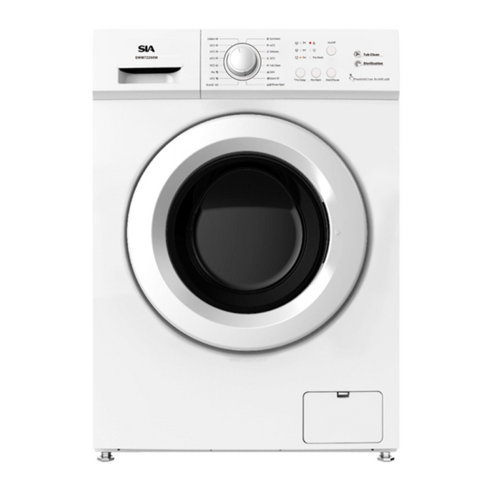 (image for) SIA SWM72200W Washing Machine 7kg 1200rpm White Time Delay