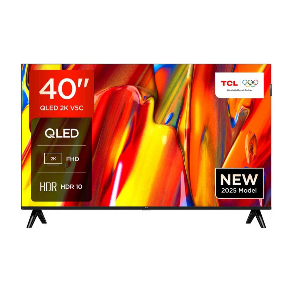 (image for) TCL 40V5C QLED TV 40" Smart FHD HDR Android Dolby Vision USB